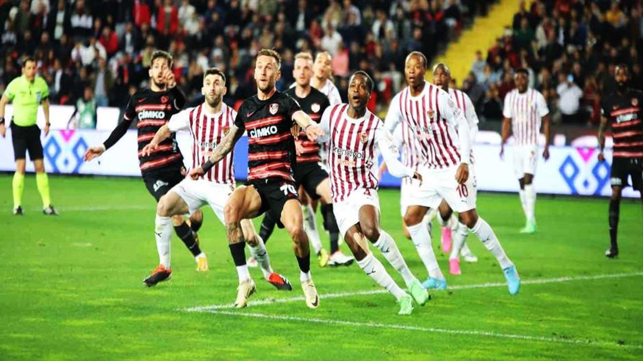 Kritik maçta Gaziantep ile Hatay puanları paylaştı!