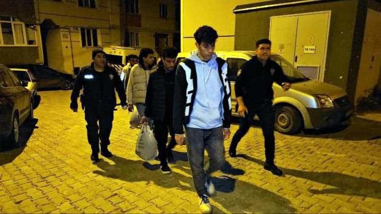 Edirne'de 8 kaçak göçmen yakalandı